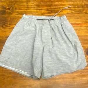 Heather Grey Pace Breaker 5.5” inseam.
